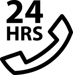 24 Hours Medical Assistance By Phone Stencil Svg Design File, Free Vectors File